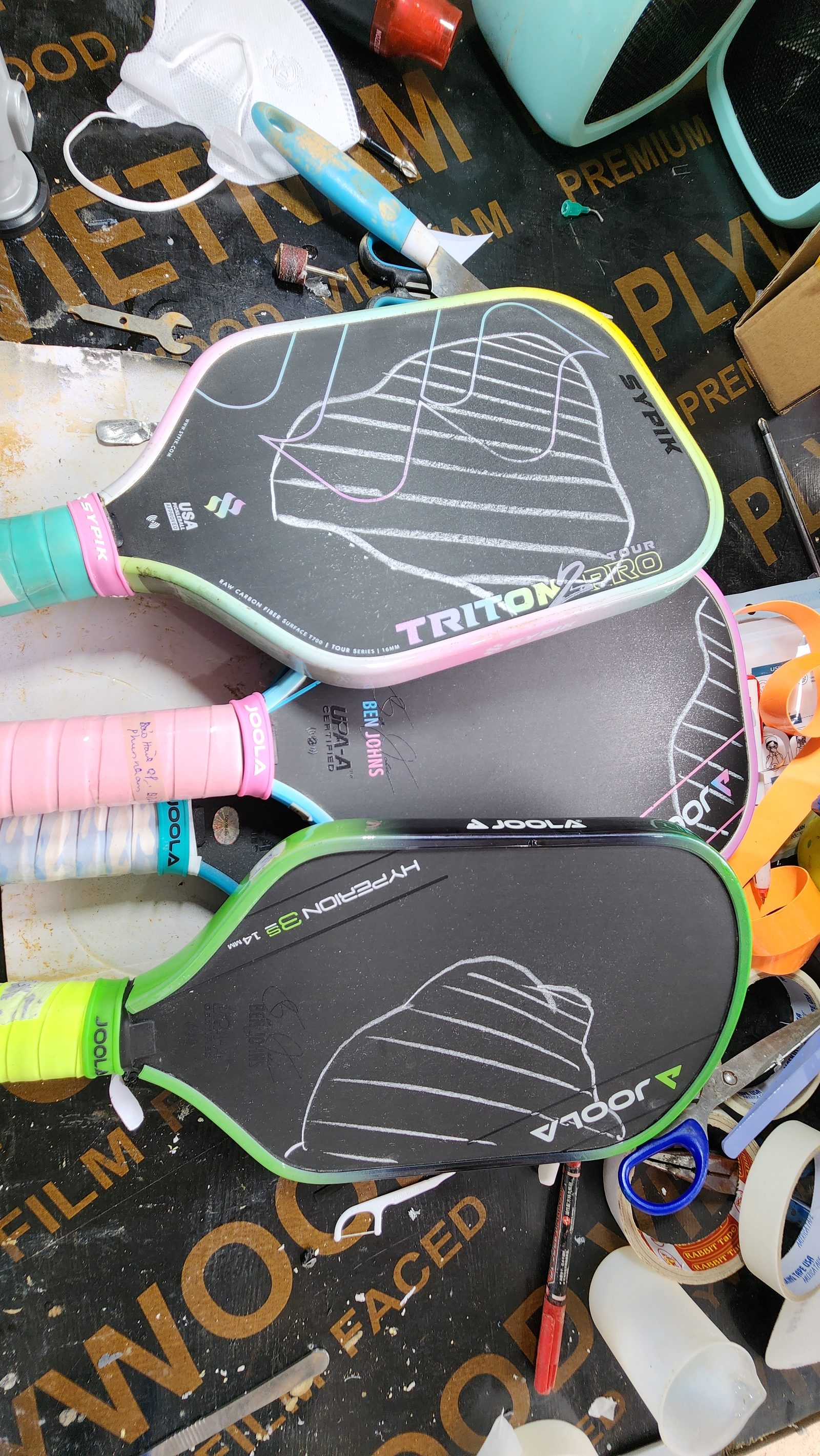 Sửa chữa và spa vợt Pickleball tại CAREPADDLE